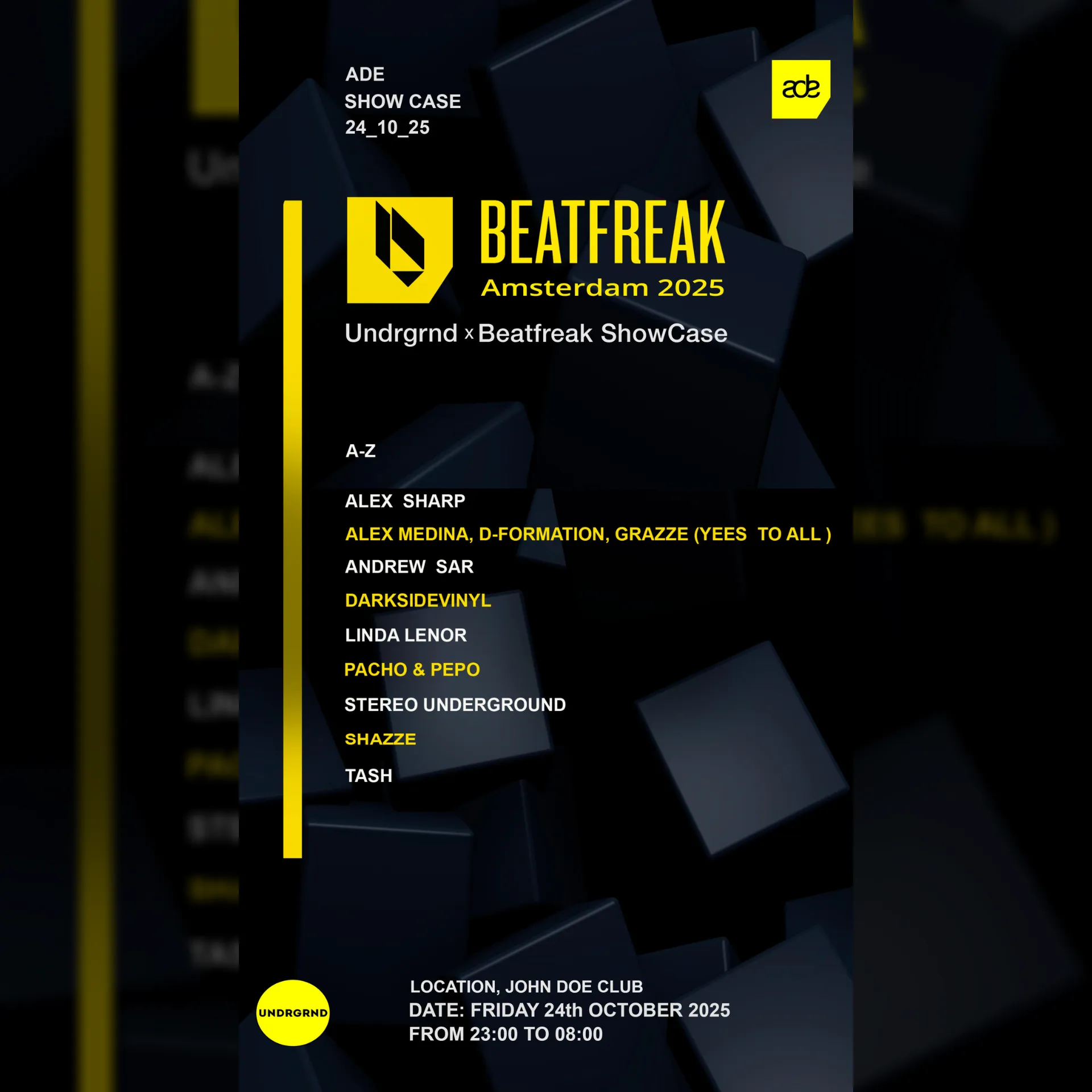 Beatfreak Showcase x Undrgrnd 2025 